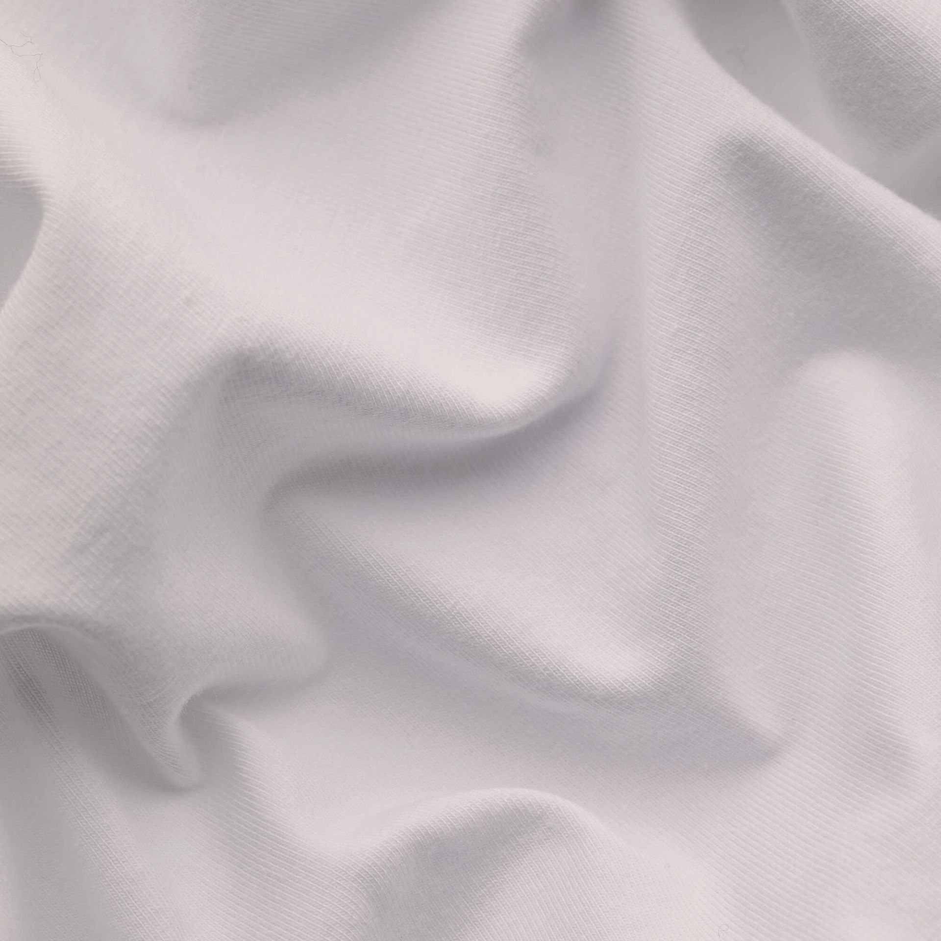 Spannbettlaken Pure Topper von Schlafgut in Farbe sand light aus 95% Bio-Baumwolle und 5% Elasthan Stoff